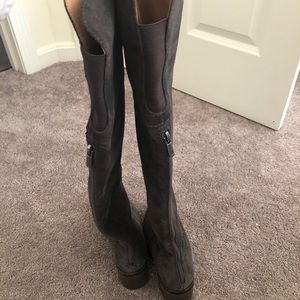 Lucky Brand Over The Knee Suede Boots